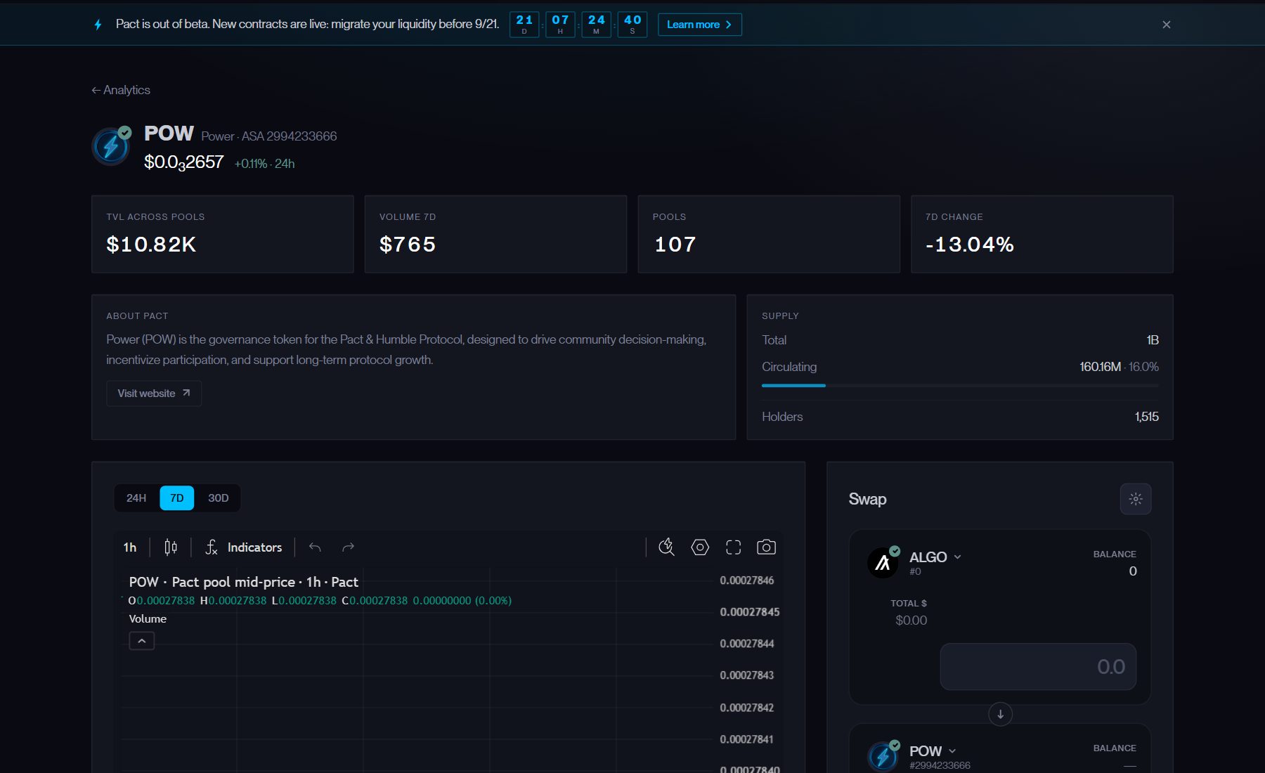 Sneak peek: token detail pages